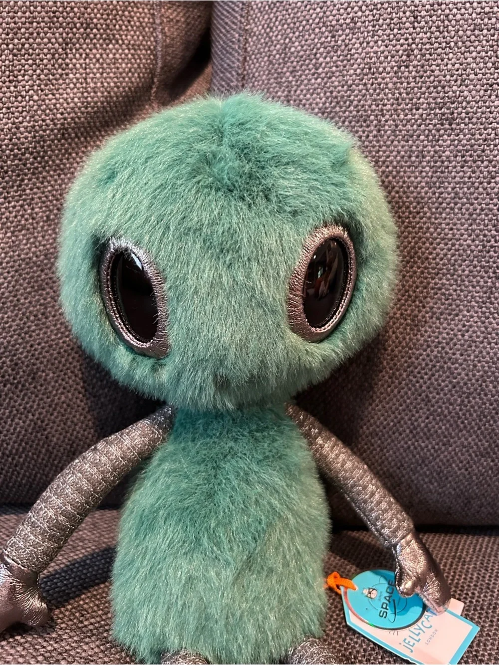 NWT Jellycat Zyllan Alien Plush Toy / Authentic Green Space Collectible
